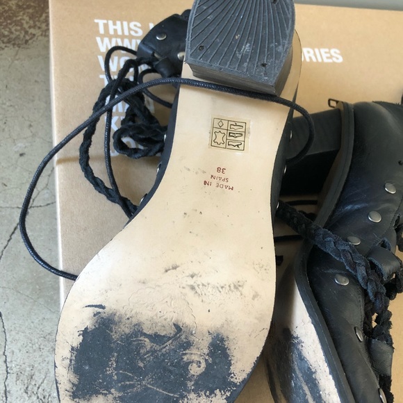 Free People sandals S 7 (38) - Picture 9 of 10